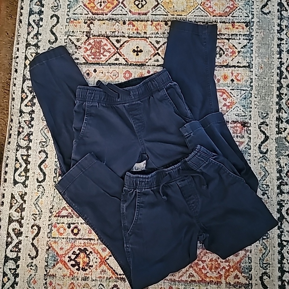 Kids size xs 4-5 uniform pants with elastic waist